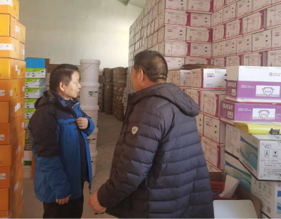 春耕時節農藥供應調研 市植保站副站長潘洪吉帶隊深入市場一線